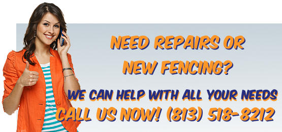 Call Professional Fence now 813-518-8212